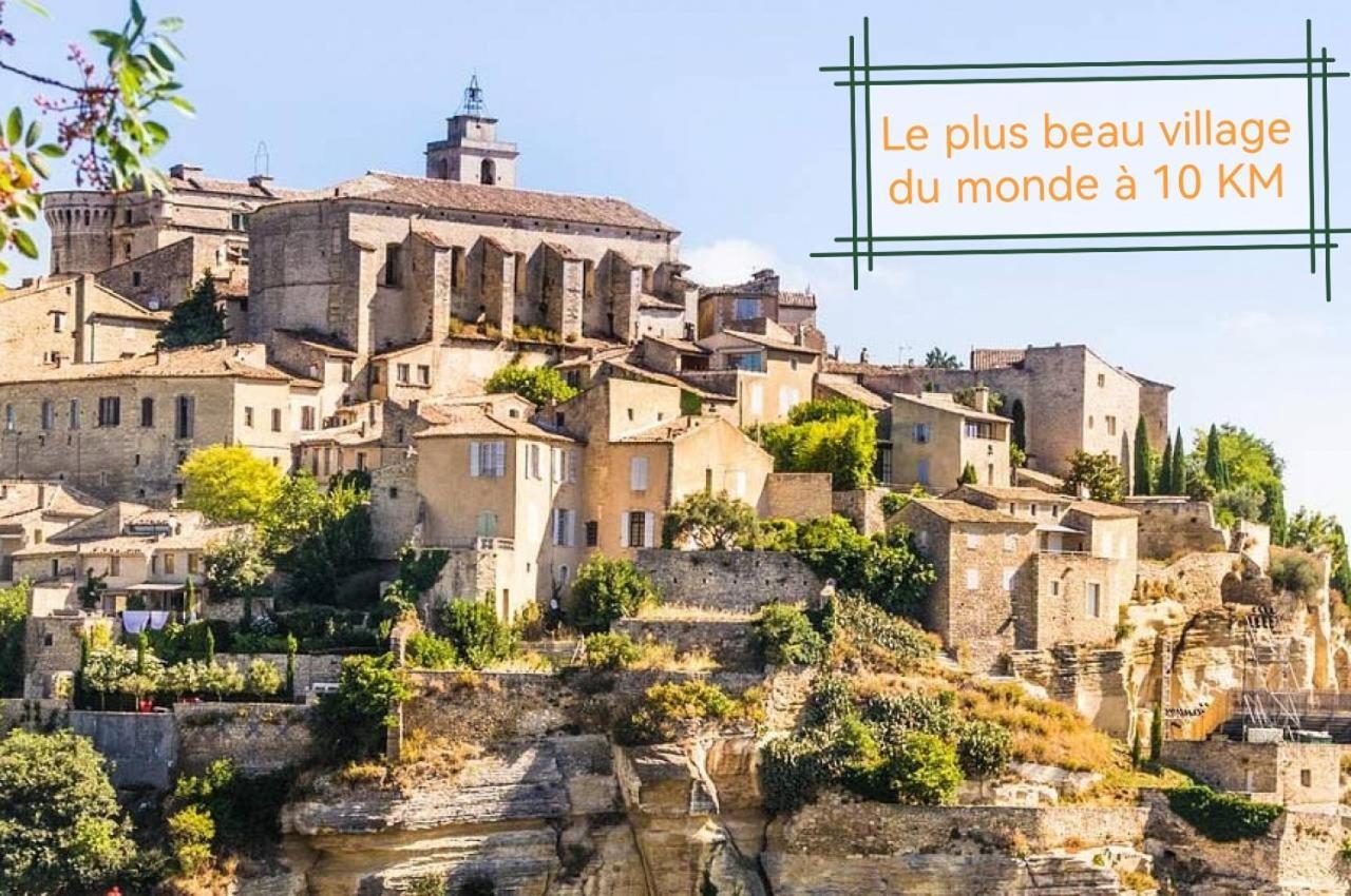 La Fee Viviane Et Michel L'Enchanteur Robion en Luberon Zewnętrze zdjęcie